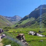 L'Aston au dessus de l'étang de Laparan